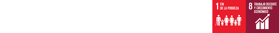 Iconos 1 y 8 de los ODS