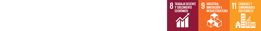 Iconos 8, 9 y 11 de los ODS