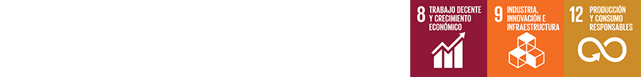 Iconos 8, 9 y 12 de los ODS