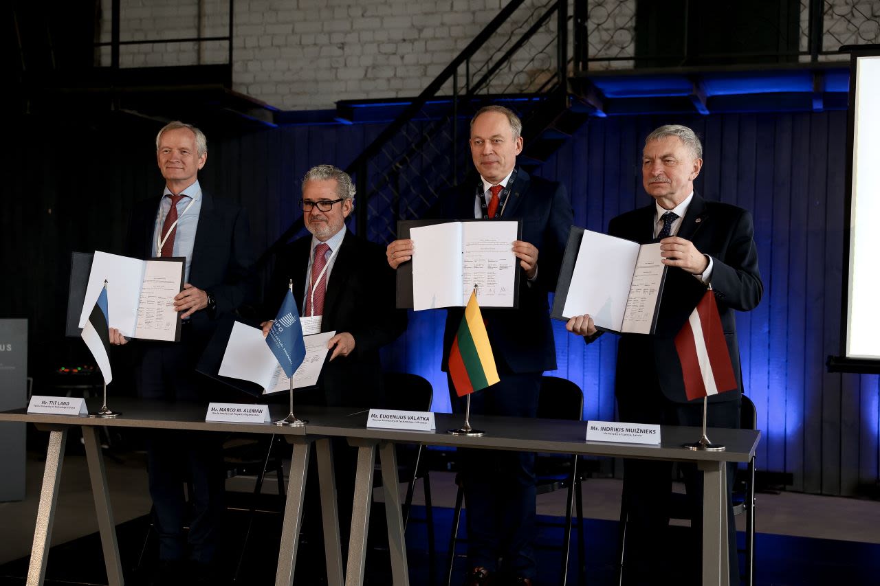 Signature of MoU between WIPO, Estonia, Latvia and Lithuania